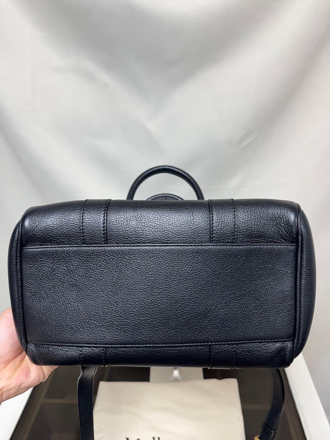 정품 멀버리 베이스워터 스몰 블랙 상품이미지9