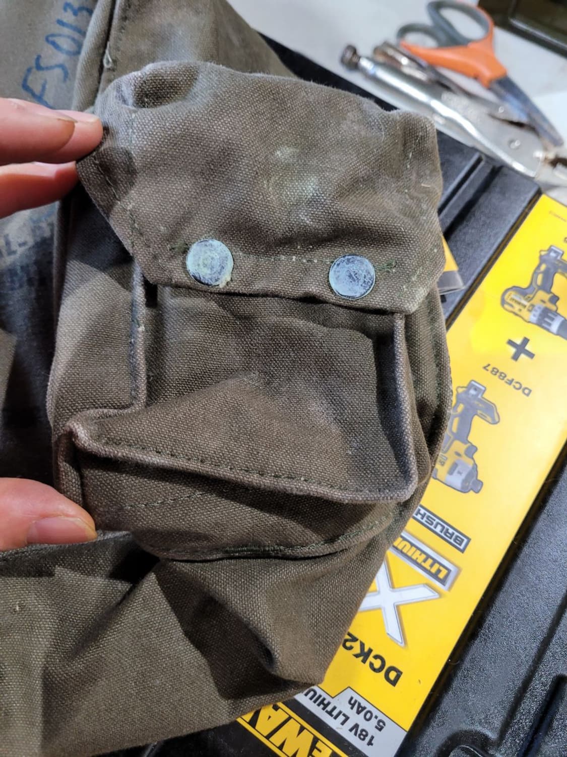 미군 월남전 빈티지 캔버스 크로스백 상품이미지5