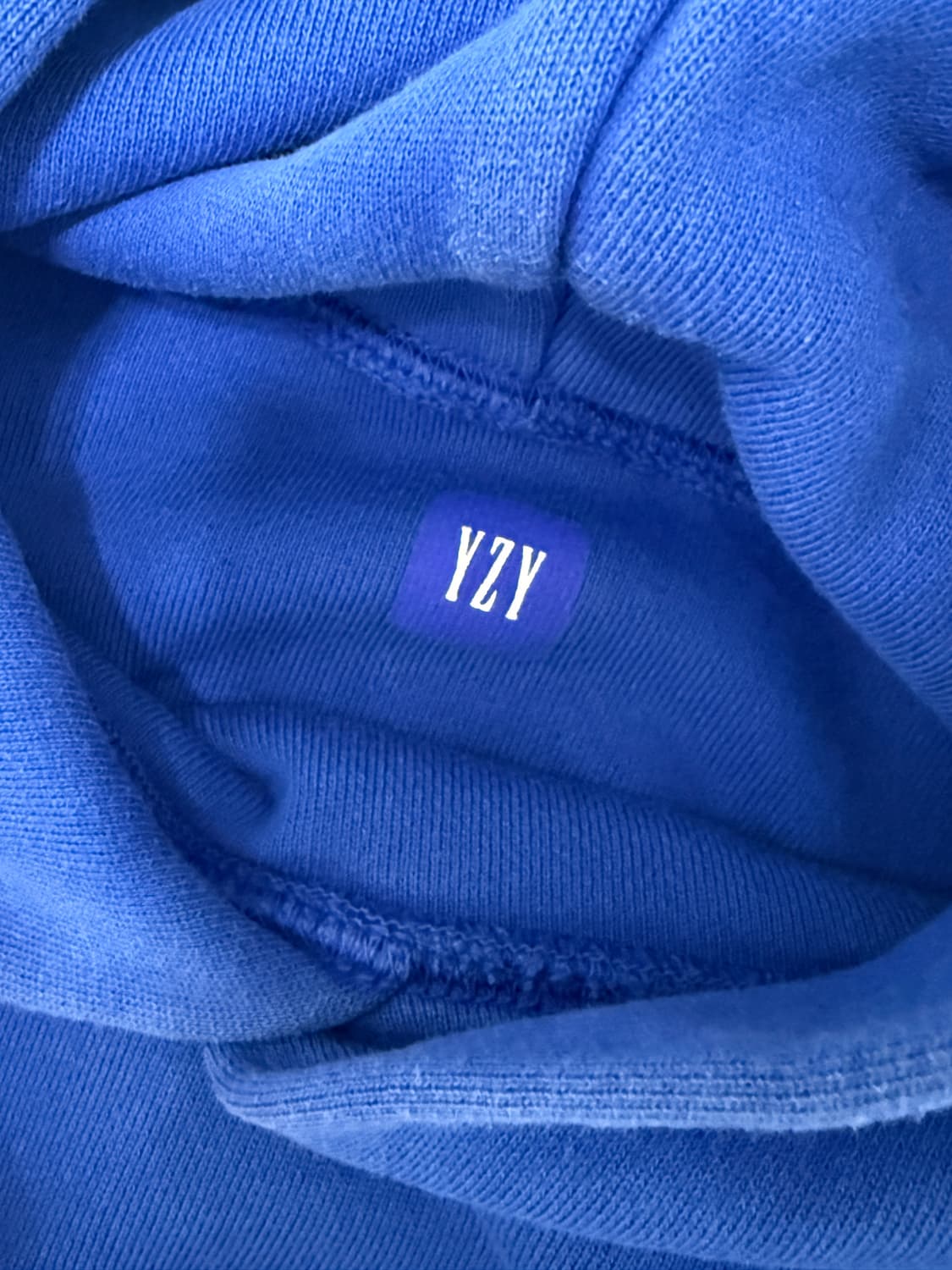 YZY Gap 퍼펙트 후디 블루 L 상품이미지3