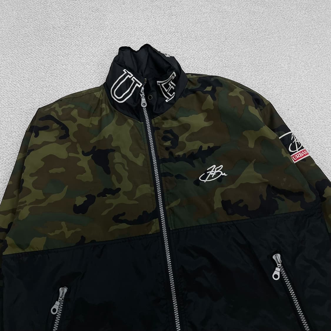 후부 Fubu 올드스쿨 카모 트랙 바람막이 자켓  상품이미지3