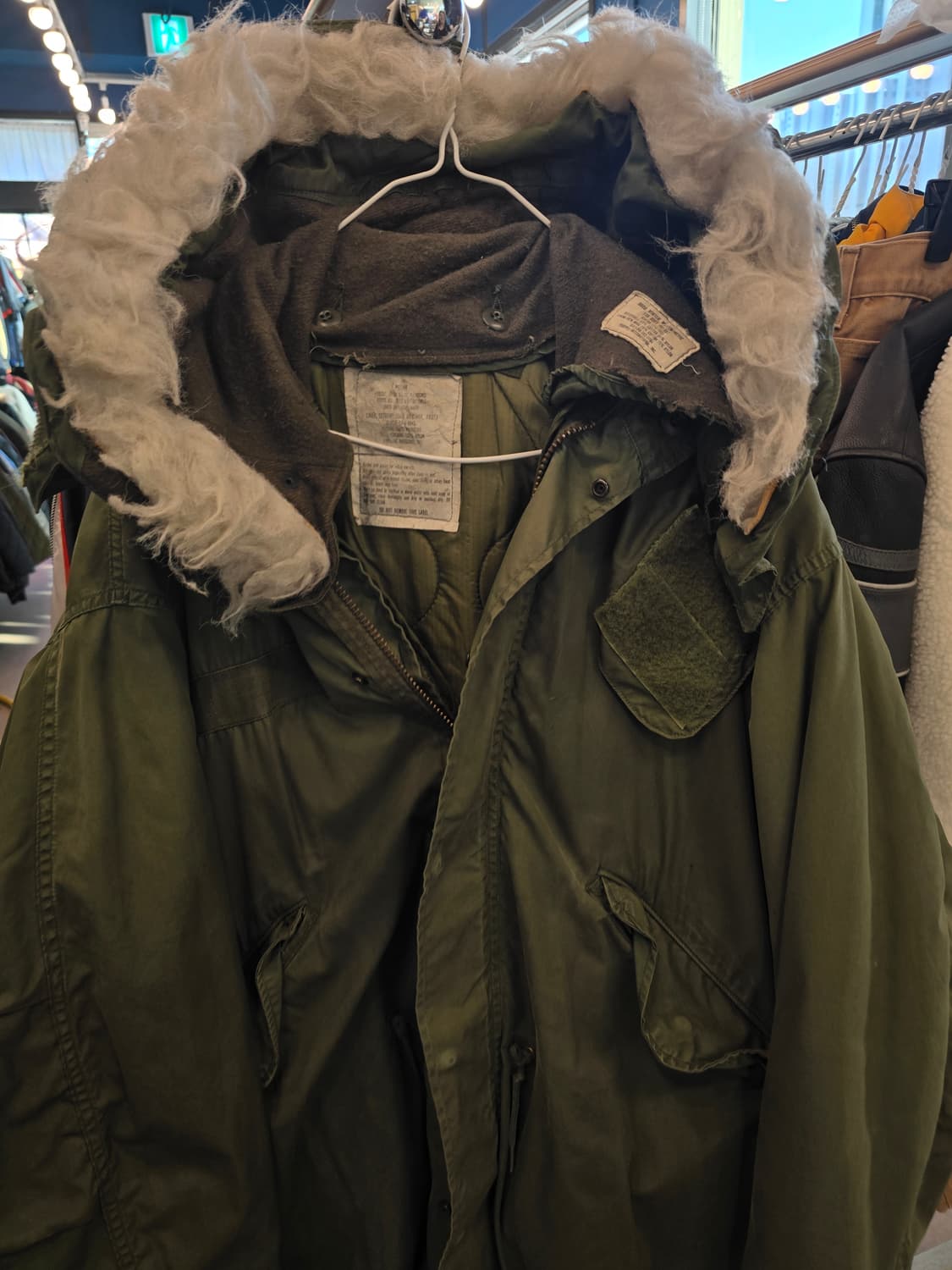 개파카 미군야상 빈티지야상  상품이미지1