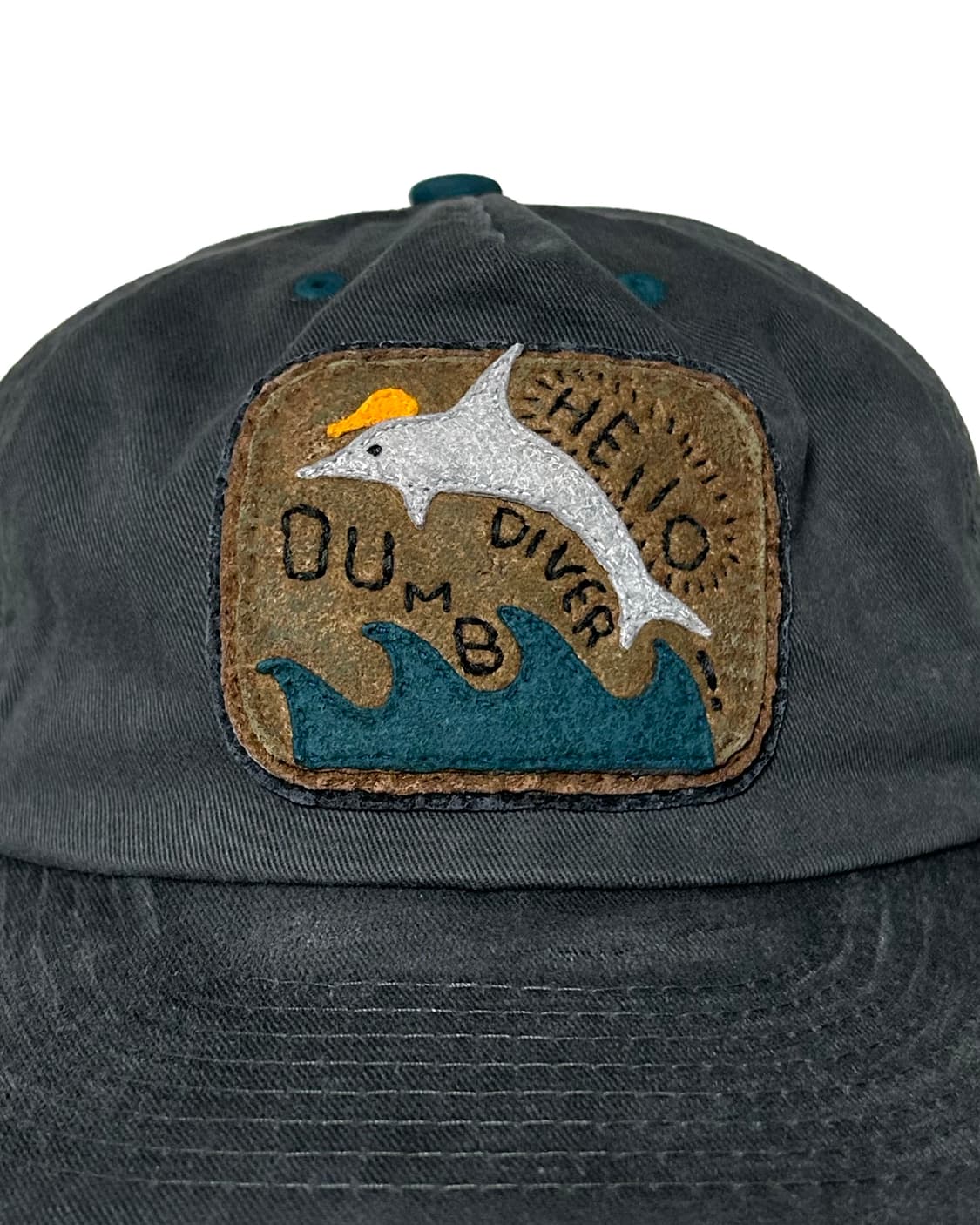 빈티지 5패널 캡 볼캡 모자 핸드메이드 커스텀 제작 상품이미지2