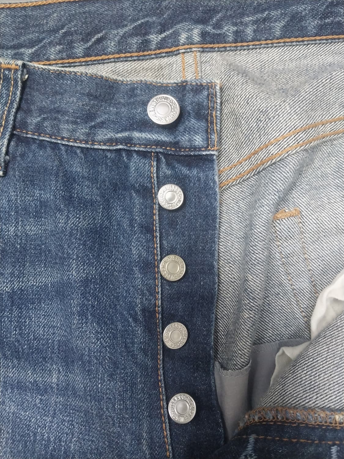 [34] 리바이스 501xx 00s 빈티지 오리지널진 청뱌지 상품이미지6