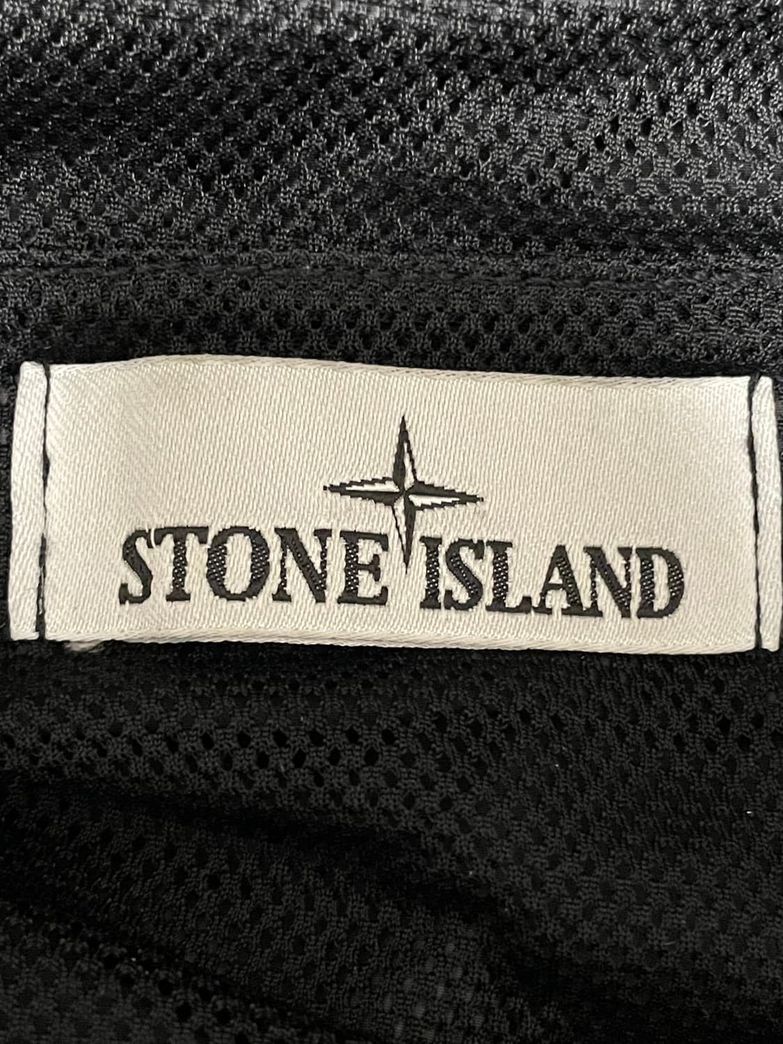 [ xxl ] 23ss 스톤 아일랜드 크링클랩스 나일론 블랙 바람막이 상품이미지3