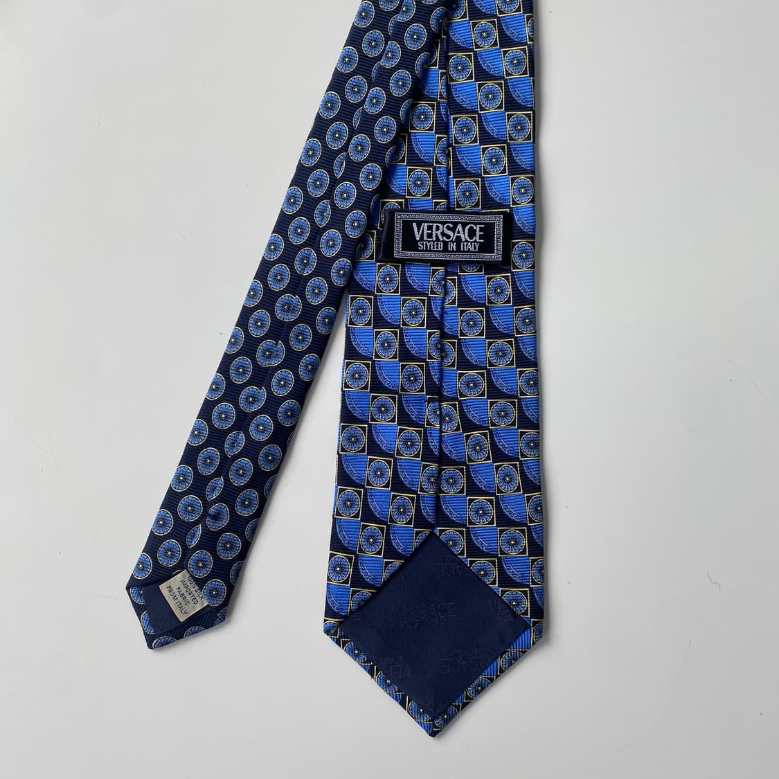 Versace 베르사체 정품 명품 모노그램 넥타이 상품이미지3