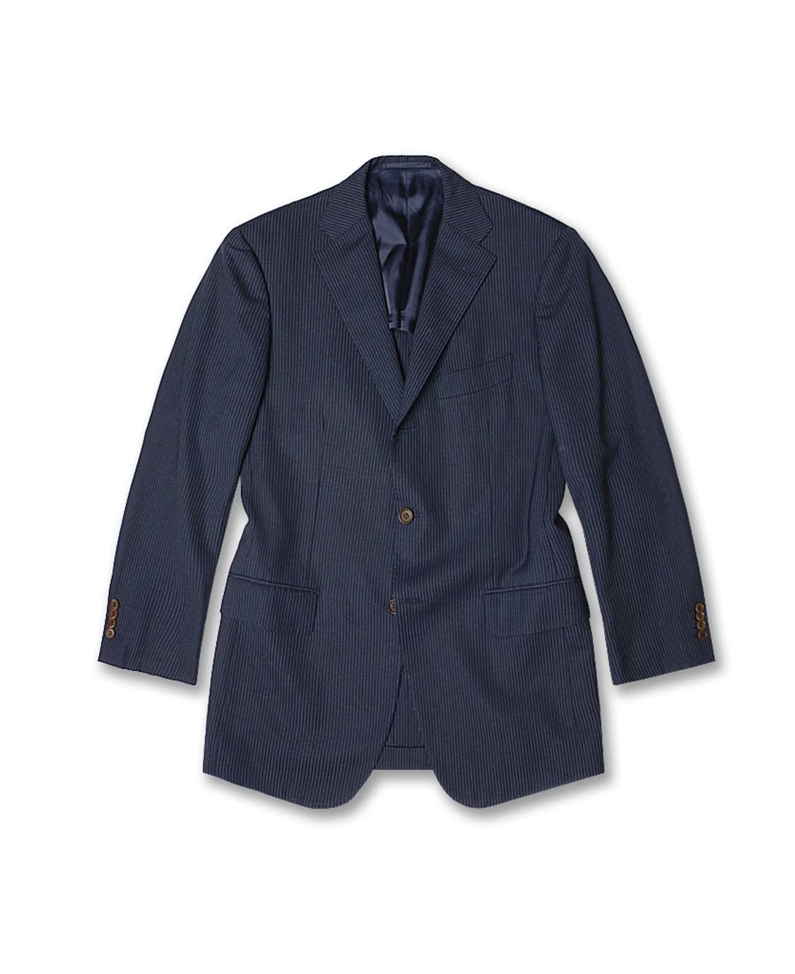 링자켓 [Sartoria Ring] 도티드 스트라이프 네이비 클래식 수트 상품이미지2