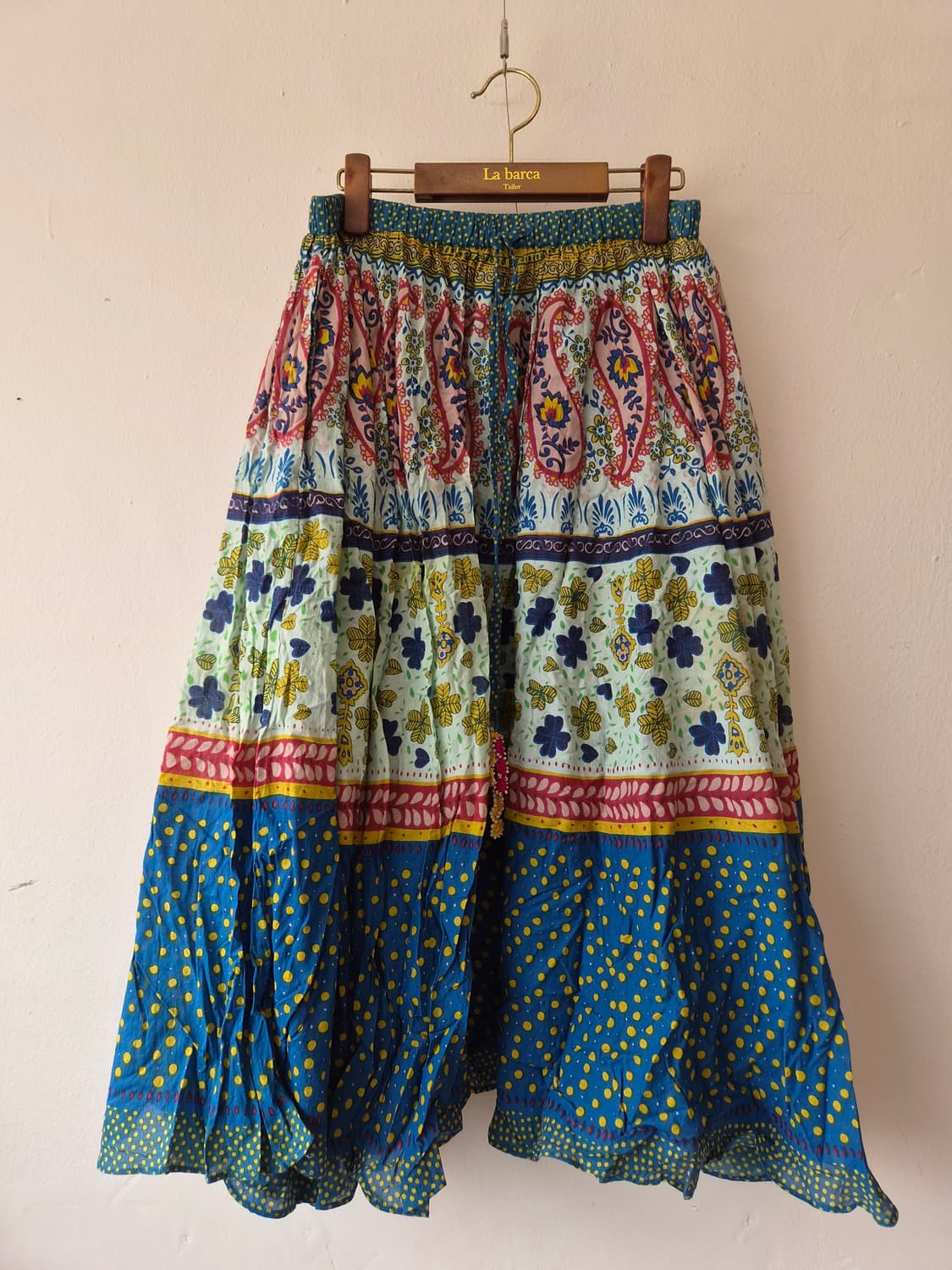 Swaadisht Chai 여성 에스닉밴딩스커트 상품이미지2