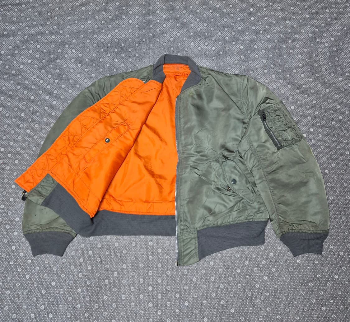 [L]90s US Made 알파인더스트리 MA-1 -277 상품이미지1