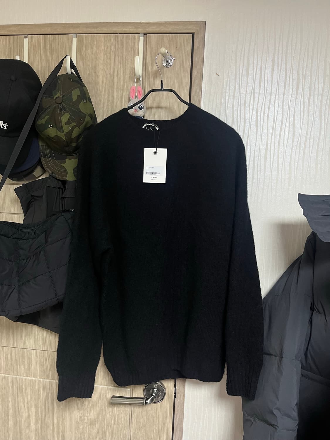 하울린 니트 블랙 birth of the cool 상품이미지2