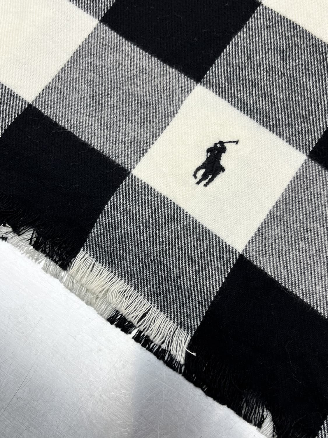 폴로랄프로렌 체크 머플러 상품이미지3