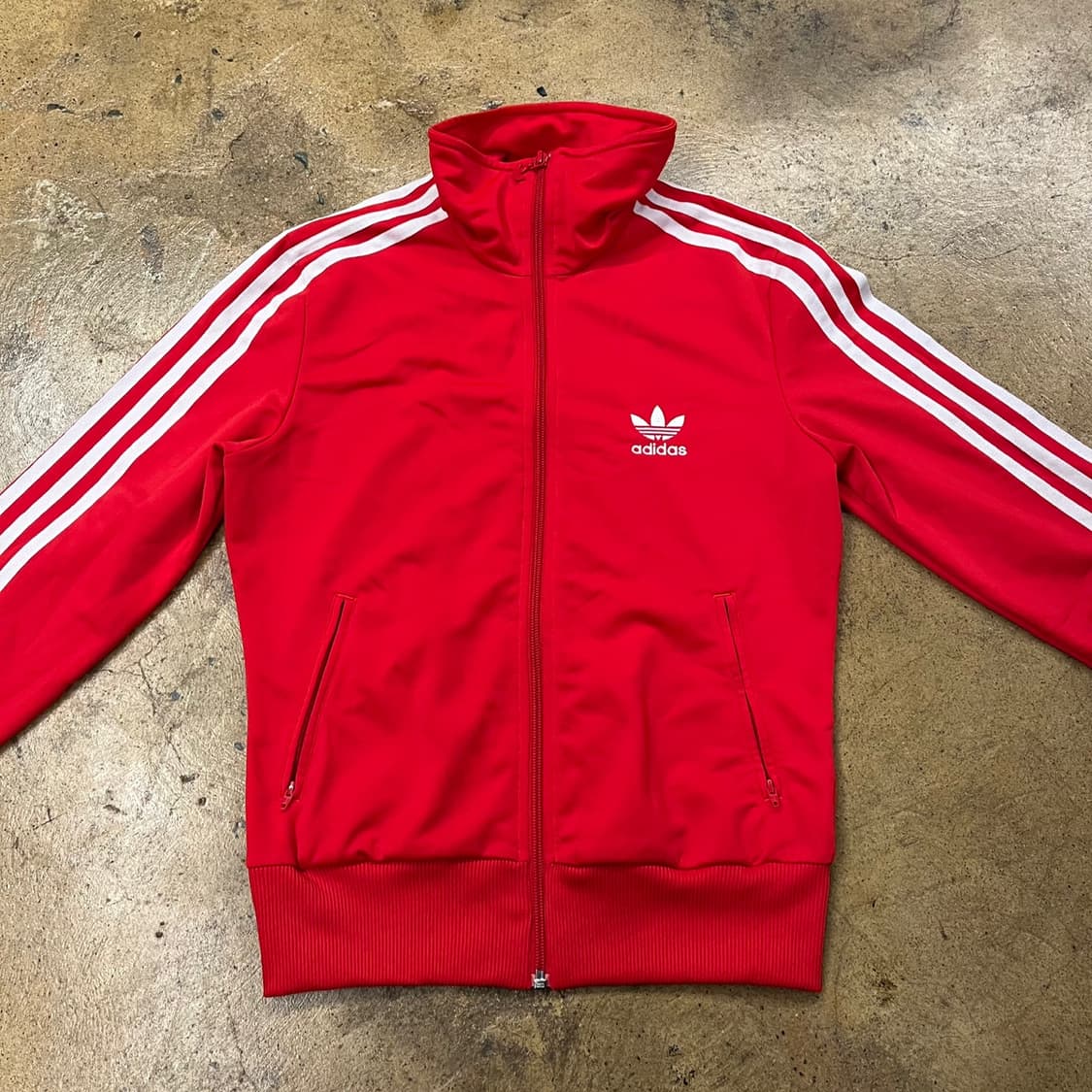 [정품/90] 아디다스 빨간색 져지 트랙탑 b14 상품이미지3