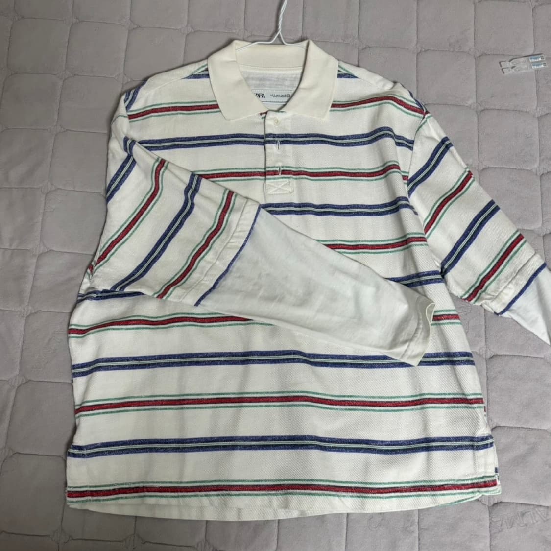 자라 레이어드 폴로티 상품이미지1