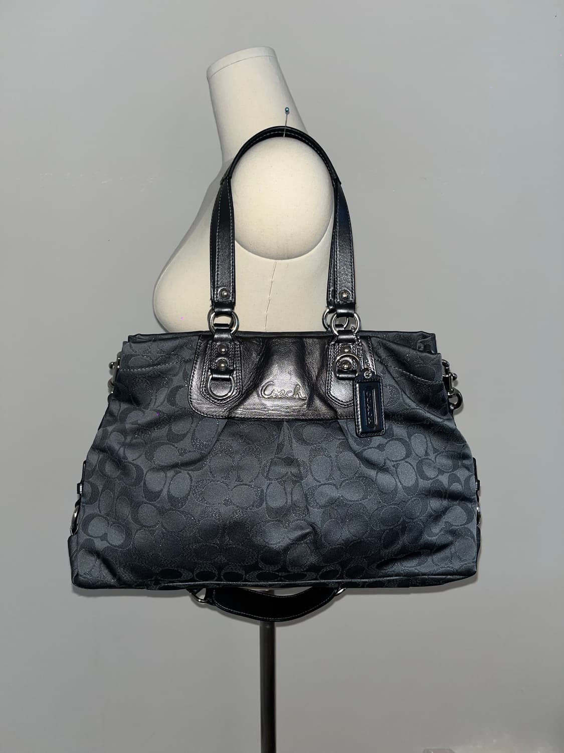 90ss COACH darkgray Shoulder bag 상품이미지1