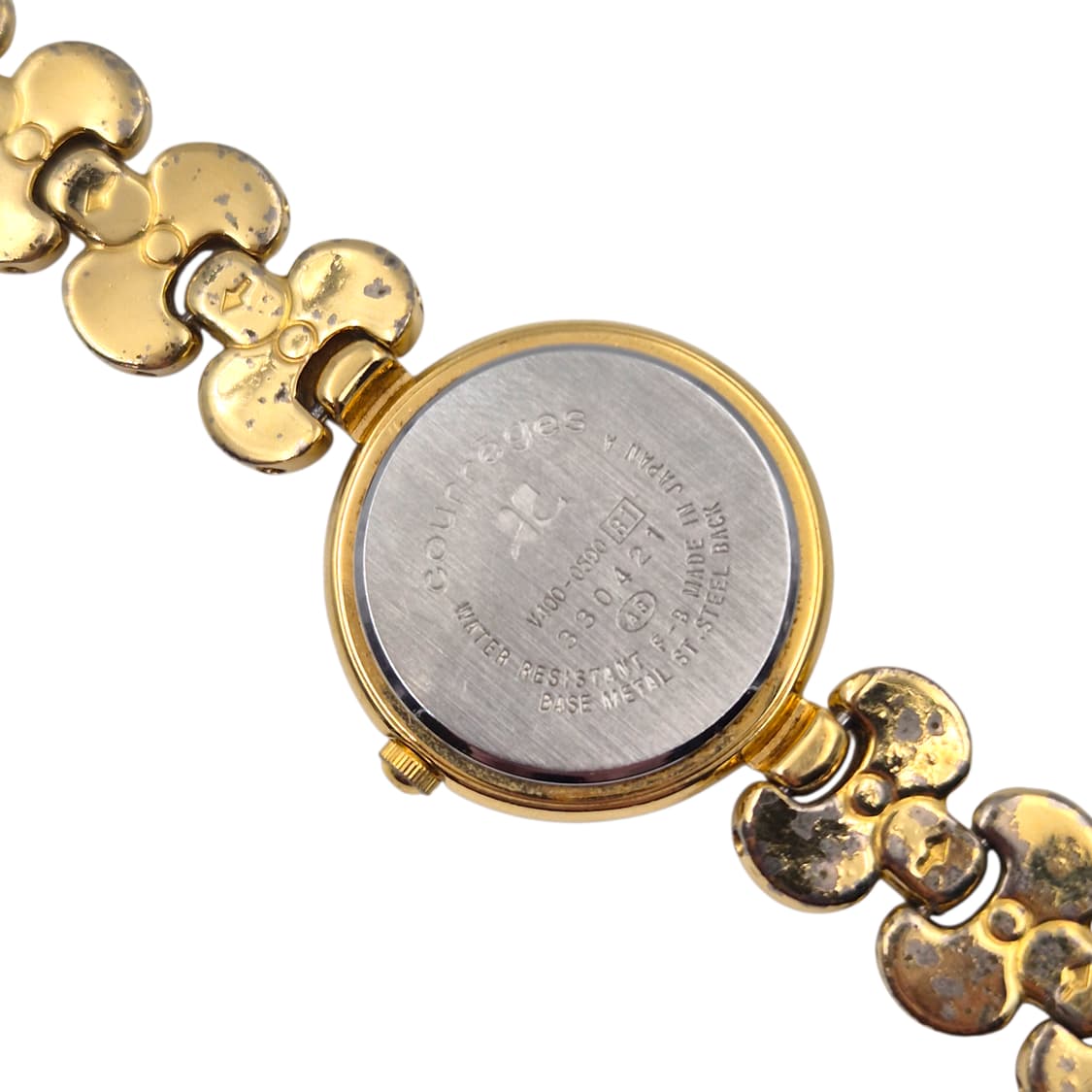 90s 꾸레쥬 베이비 핑크 꽃잎 손목 시계 상품이미지4