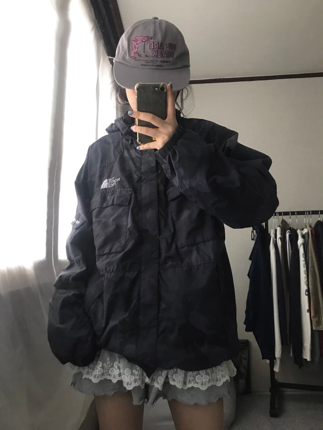 노페 카모 바람막이 상품이미지1