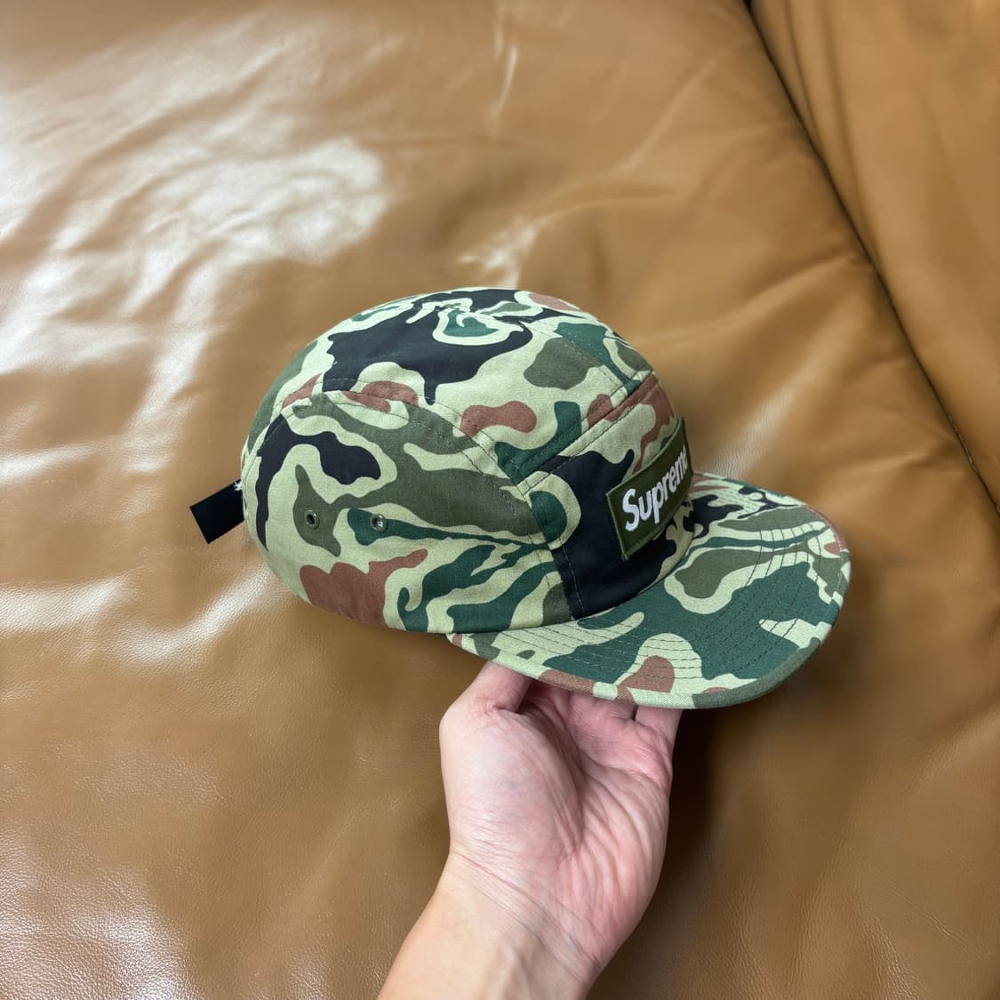 Supreme 슈프림 밀리터리 타이거 카모 캠프캡 모자 (Camo) 상품이미지3