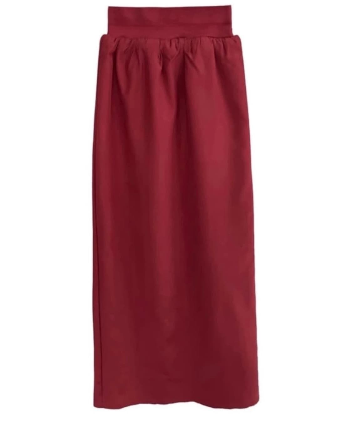 Eonts silk cusion skirt (red) 에옹쓰 실크 스커트 상품이미지2