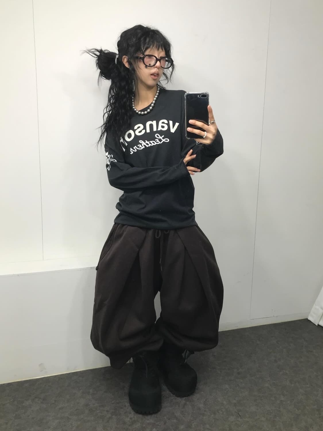 Vanson Embroidery L/S 상품이미지5