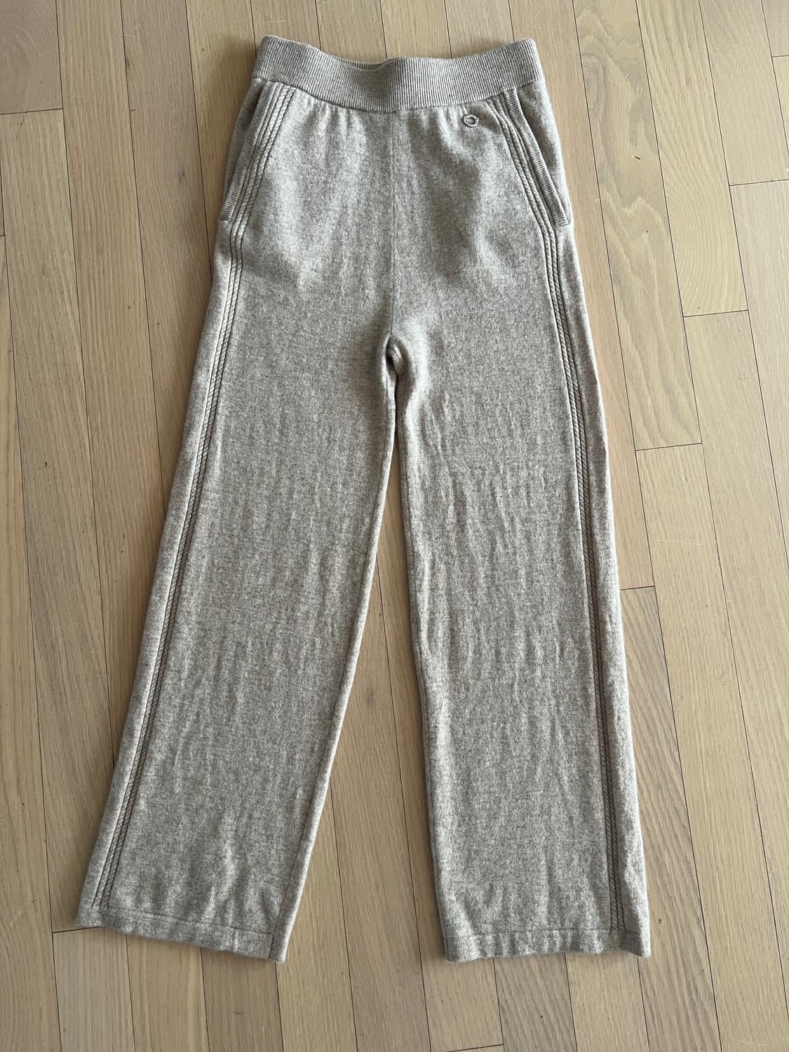 Loro Piana Cashmere Blend Knit Wide Pant 상품이미지2