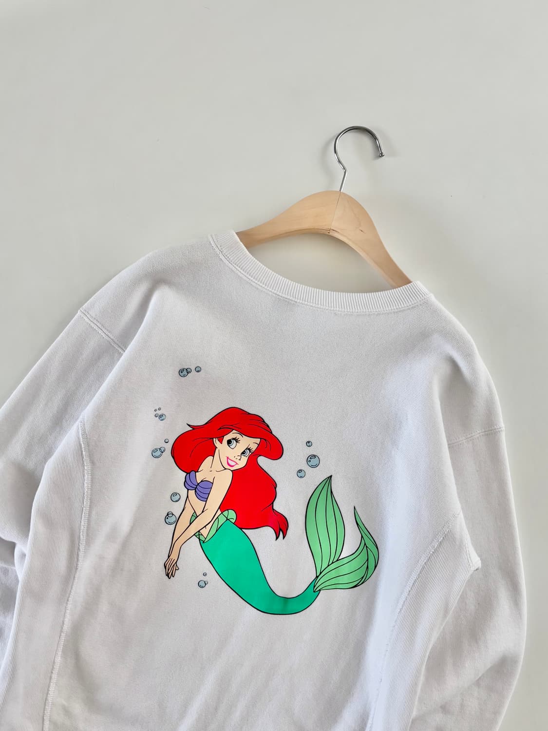 Champion x Disney 챔피온 디즈니 90‘s 리버스위브 에리얼 상품이미지4