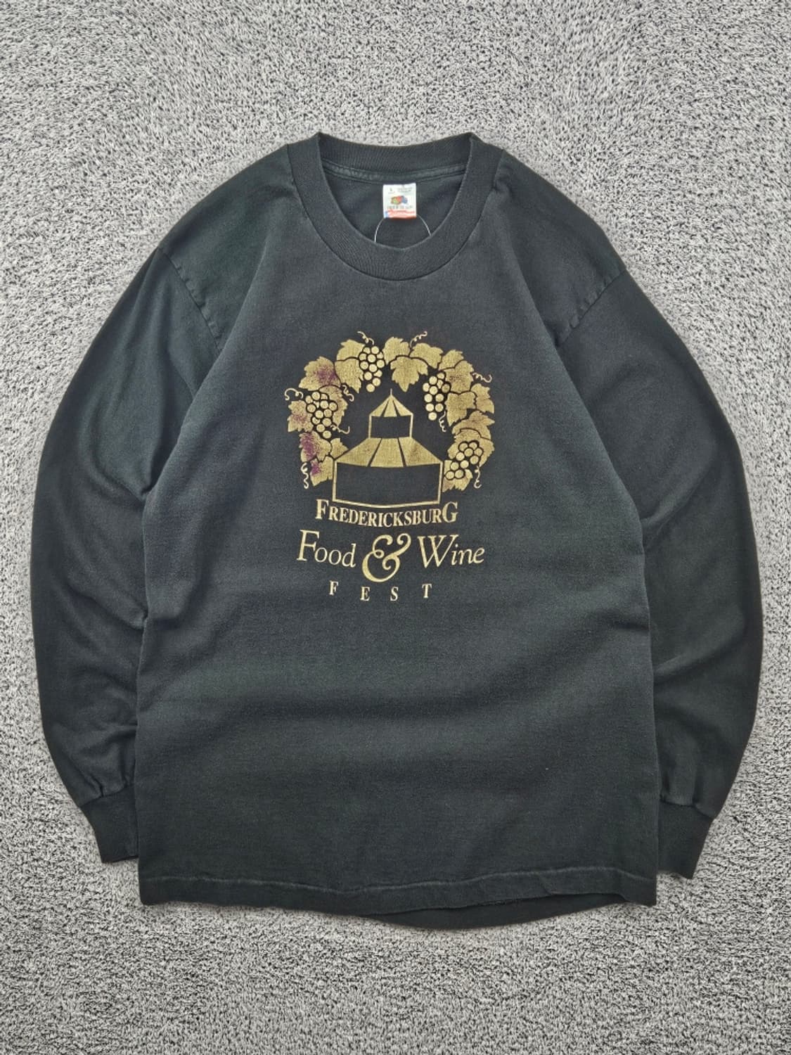 8~90's USA 프룻오브더룸 싱글스티치 롱슬리브 (L) / 11657 상품이미지1