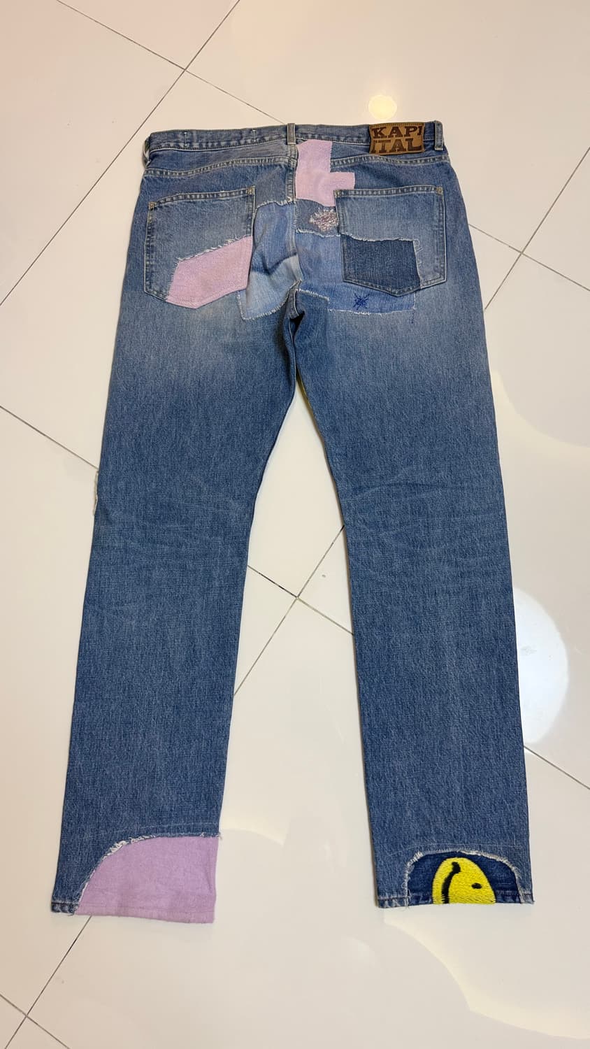 캐피탈 14oz 집시패치 데님팬츠 상품이미지6