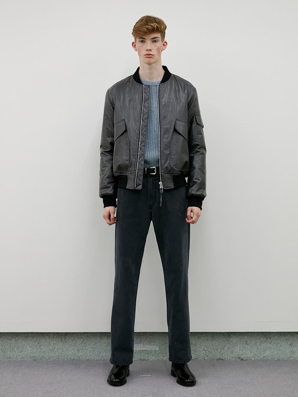 LIT / COATED FLIGHT BOMBER JACKET 상품이미지3