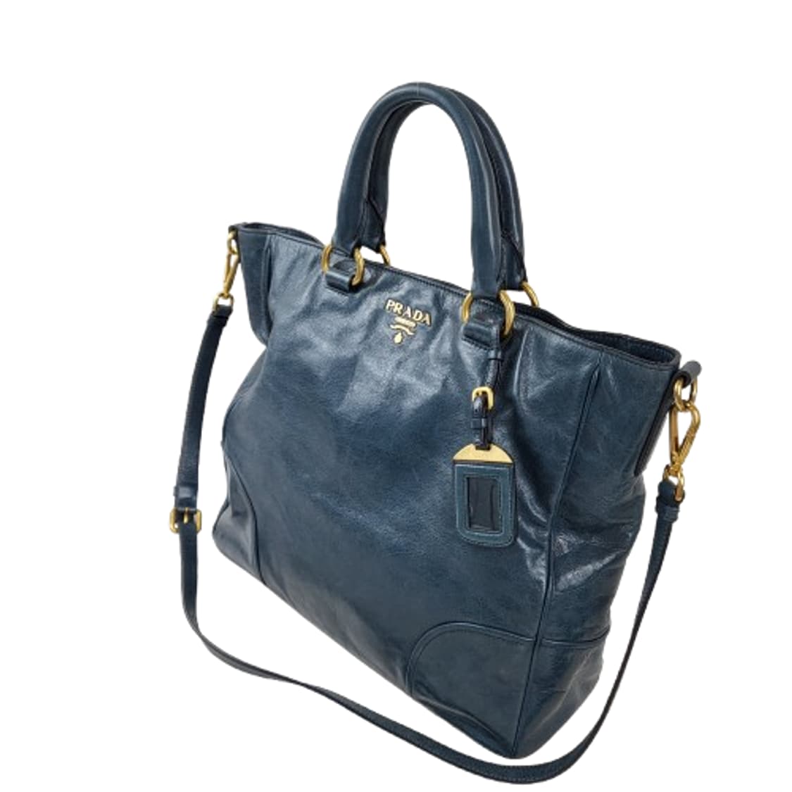 정품 프라다 비텔로 샤인 투웨이백 상품이미지3