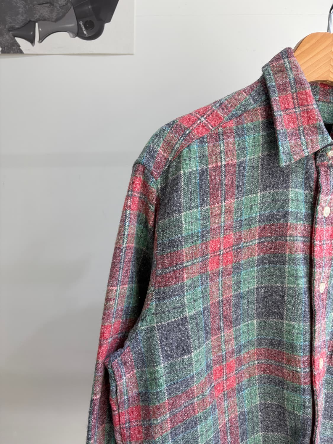 AIGLE 체크셔츠 상품이미지3