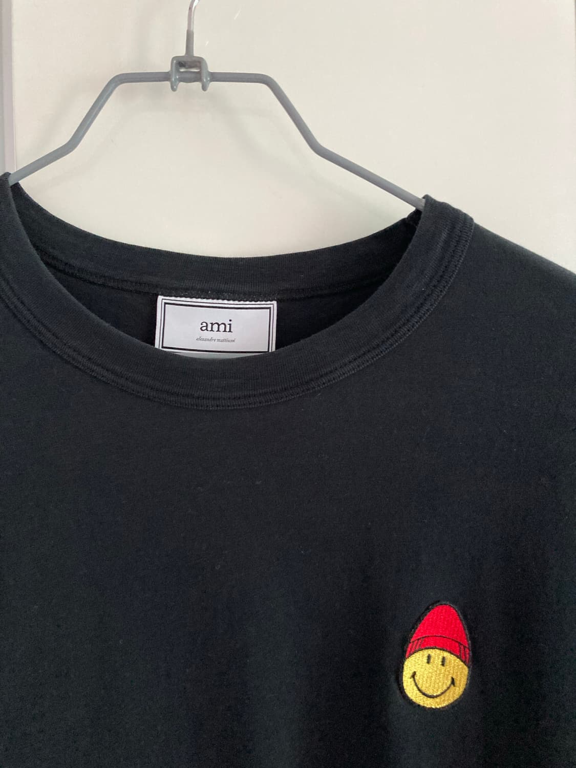 아미(AMI) / 스마일리 로고 티셔츠 / L 상품이미지4
