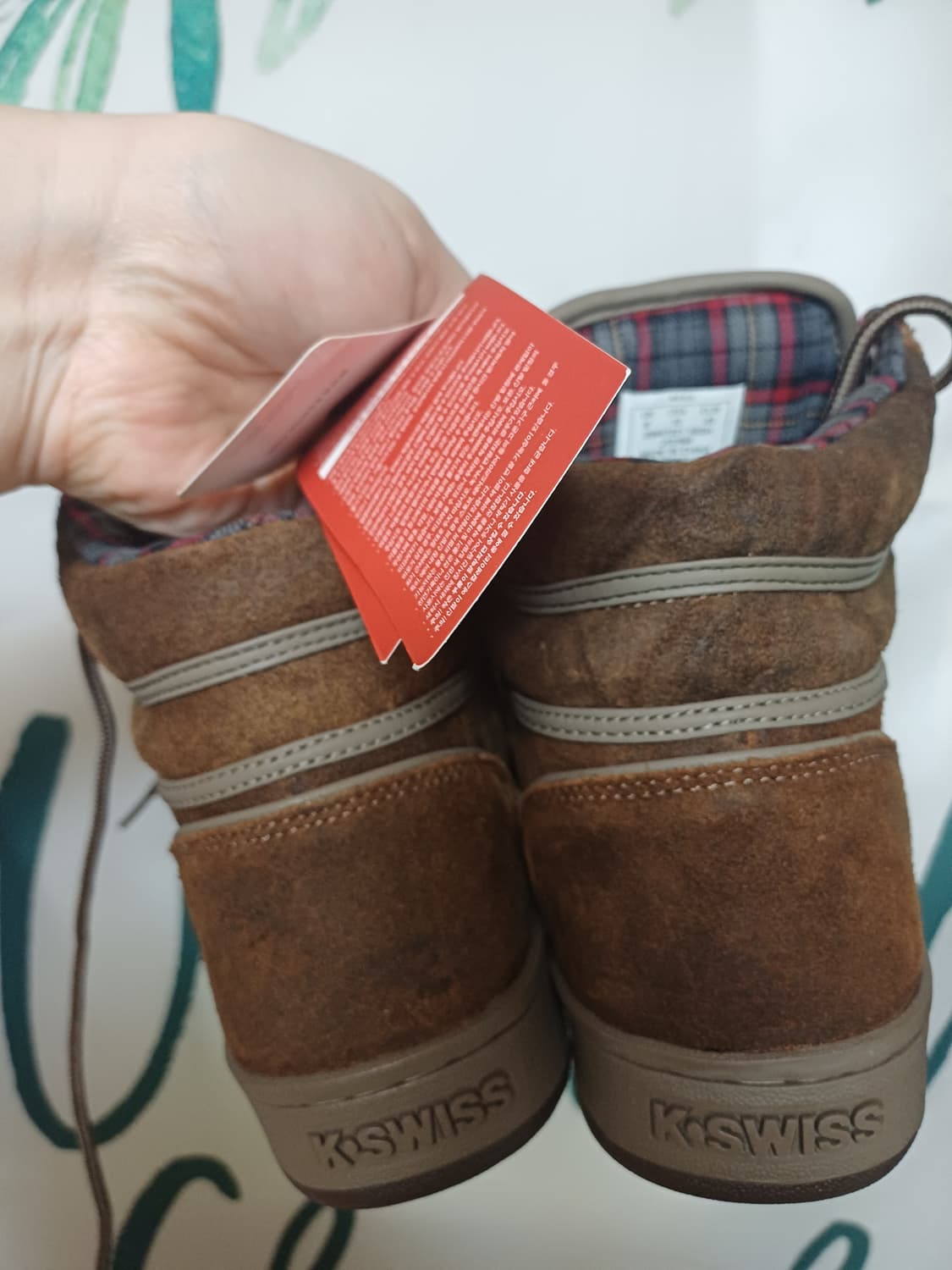 K SWiss 천연소가죽 워커 280 케이스위스 상품이미지8