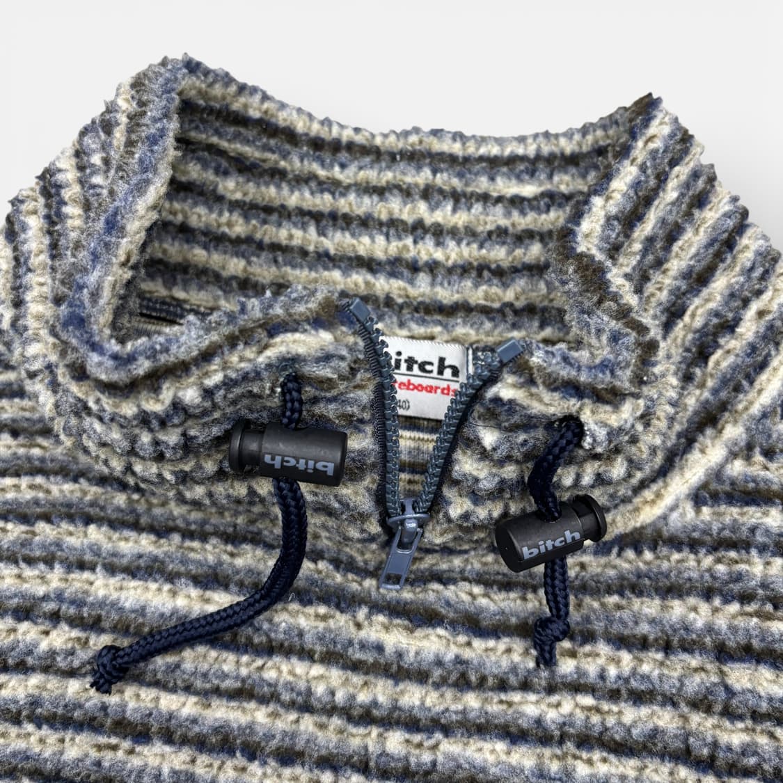 90's 비치 스케이트보드 풀오버 플리스 상품이미지5