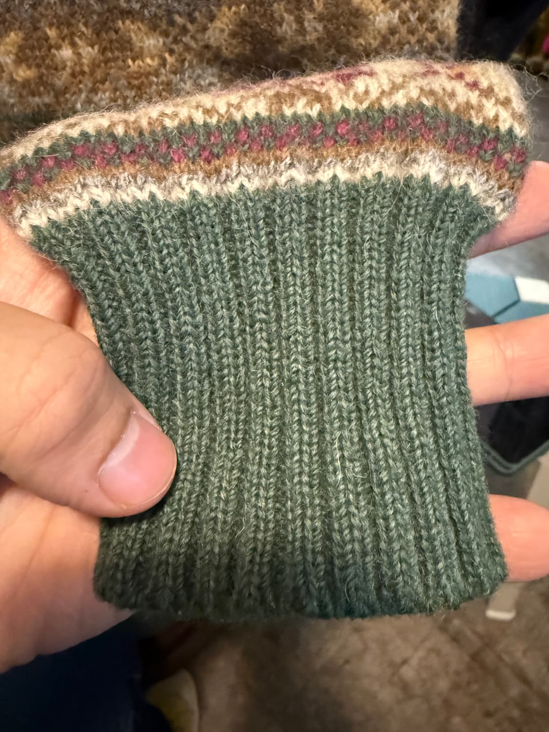 MITSUMINE Pure Shetland Wool 가디건 상품이미지7