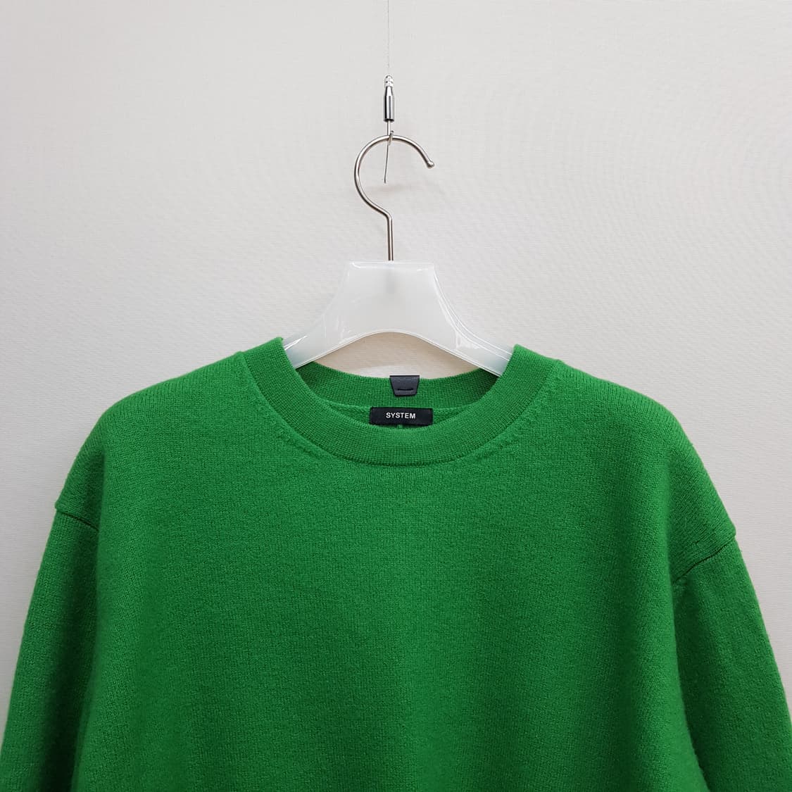 한섬 시스템  2023 루즈핏 울 니트 스웨터  F사이즈 상품이미지2