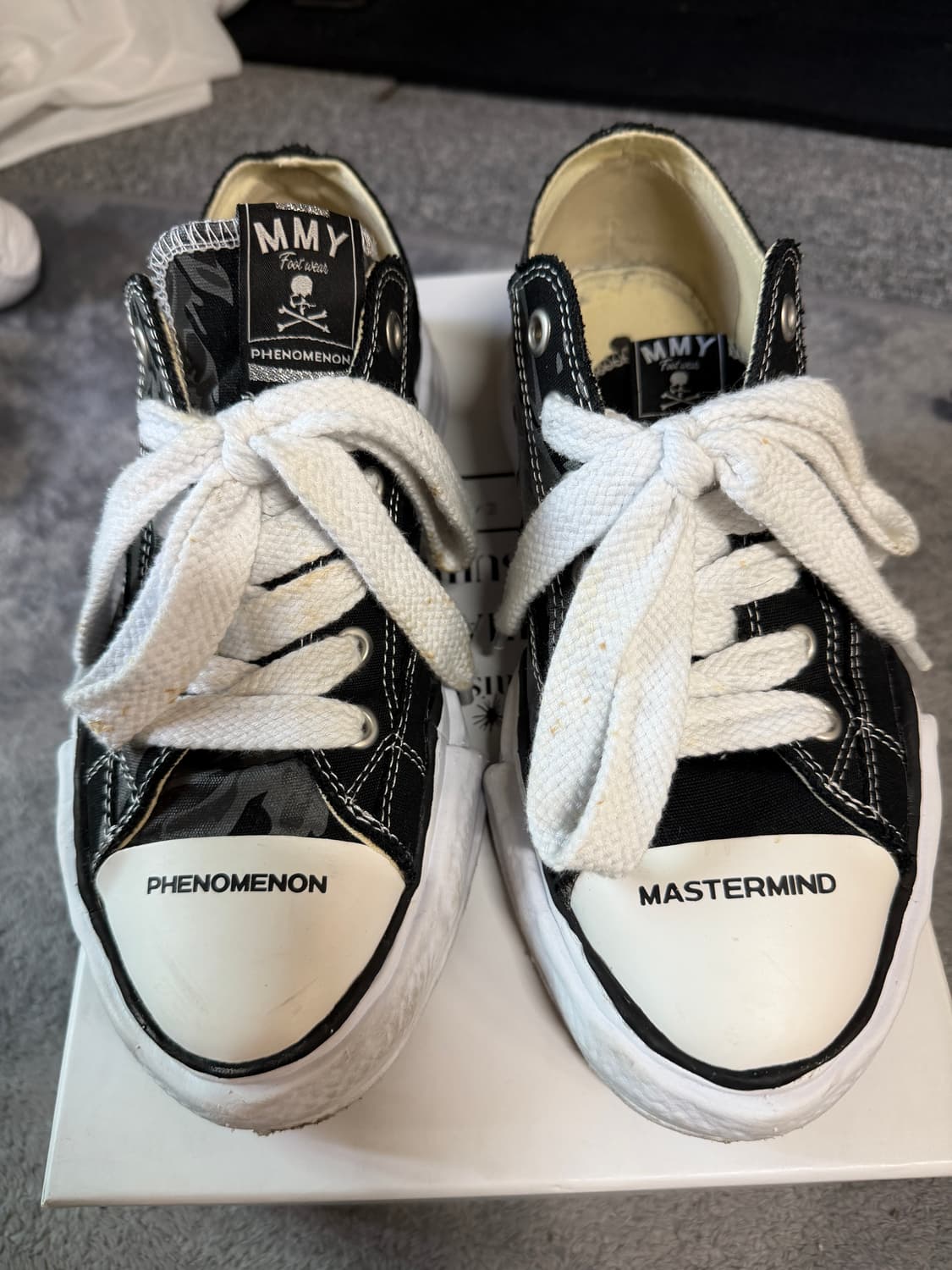 메종 미하라 야스히로 x 마스터마인드 x 페노메논 피터슨 OG 솔 캔버스 상품이미지4