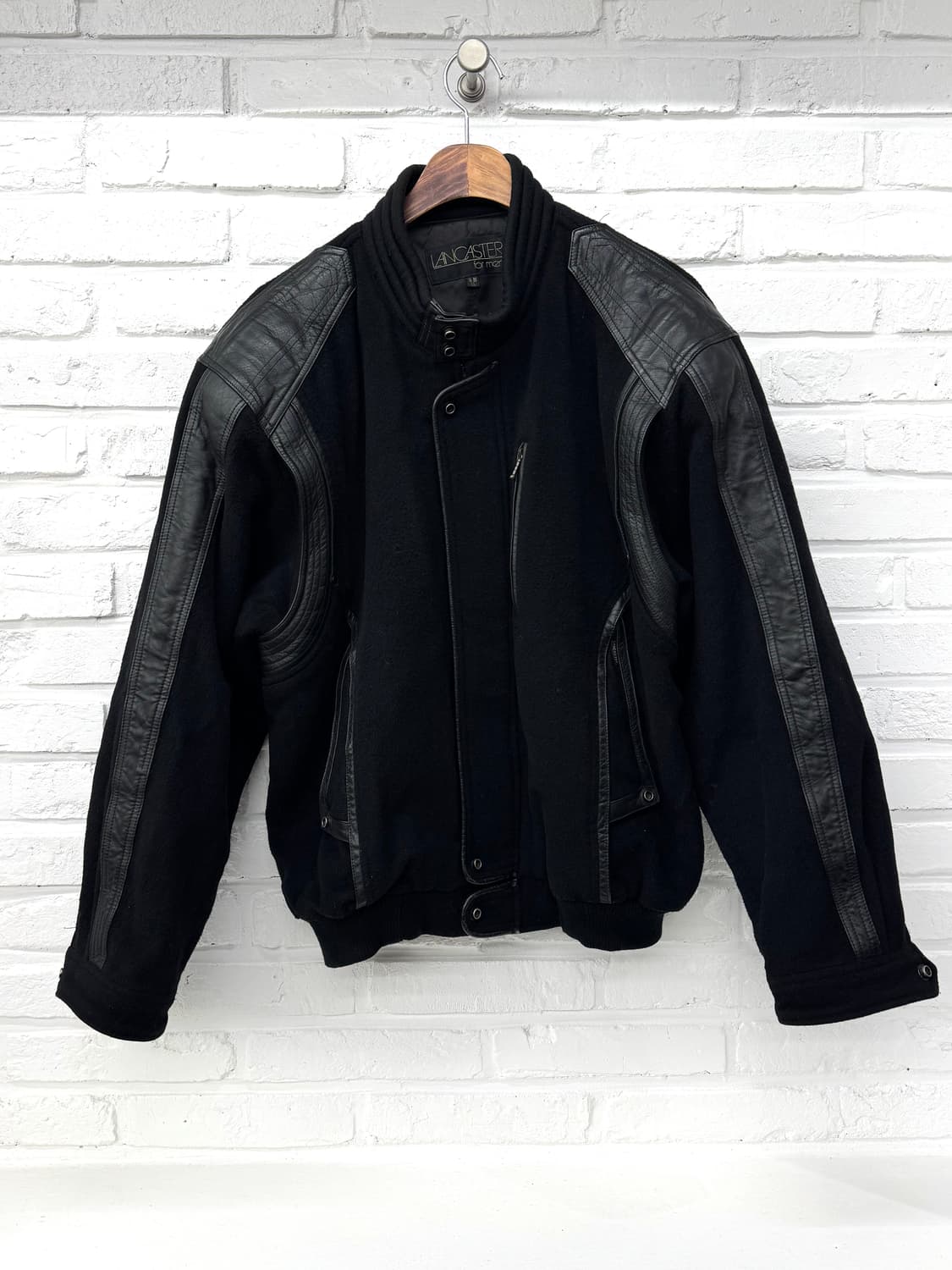 랭커스터 소가죽 모자켓 상품이미지3