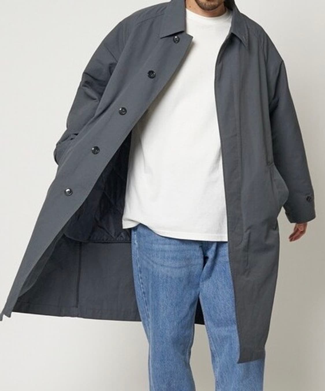 프릭스스토어 발마칸 M65 3way 코트 그레이 L (라이너 포함) 상품이미지8