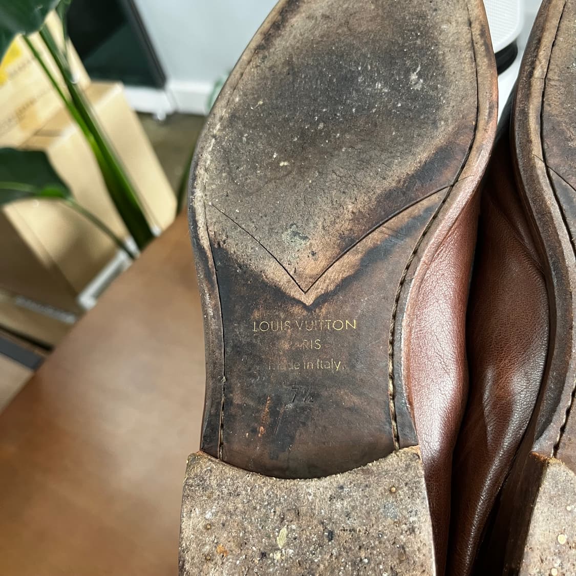 루이비통 로퍼 Uk7.5 상품이미지8