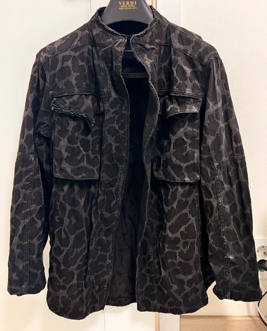 타임 레오파드 패턴 자켓 55 상품이미지2