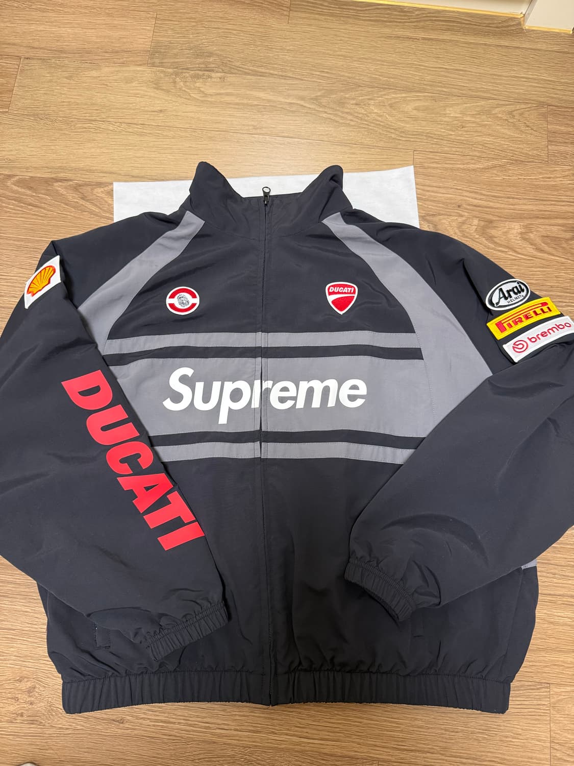 슈프림 두카티 트랙 자켓 블랙 m 상품이미지1