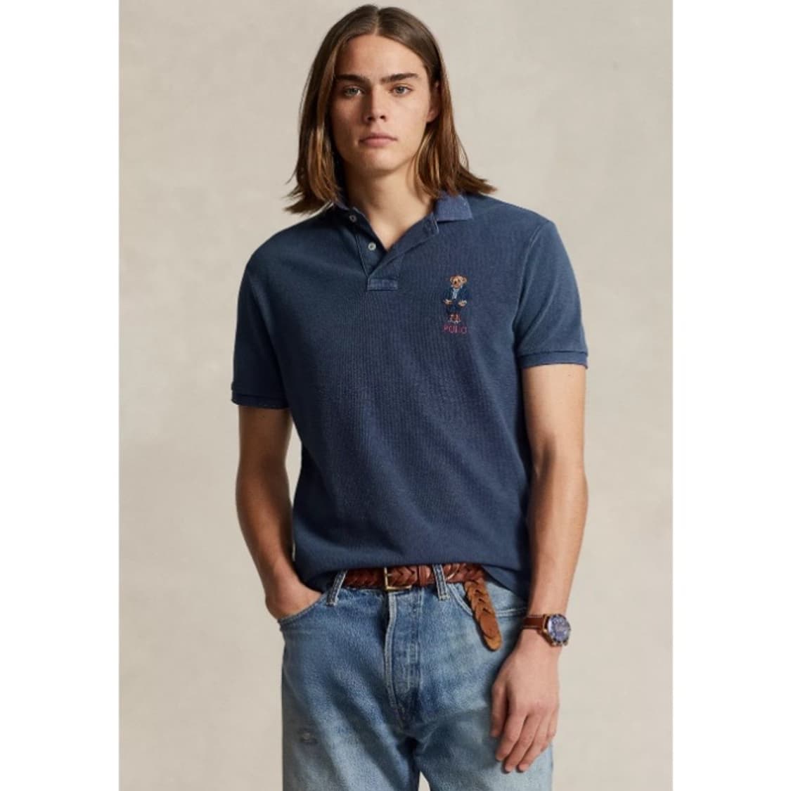 폴로 랄프로렌 폴로베어 카라 반팔 티셔츠 (신형QR) 상품이미지2