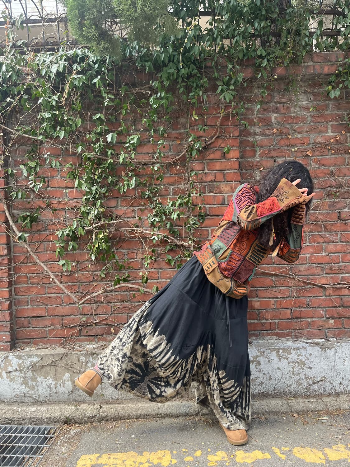 블랙 타이다이 히피 벌룬 팬츠 상품이미지6