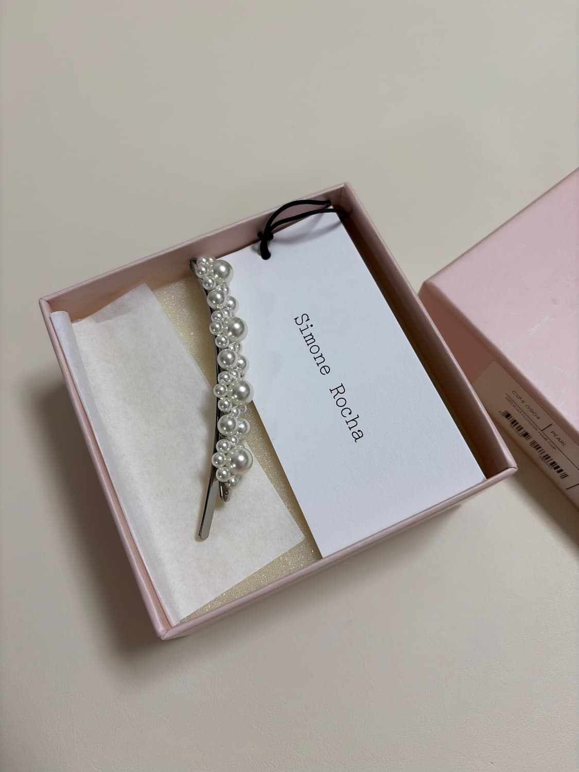 시몬로샤 진주 헤어핀 상품이미지3