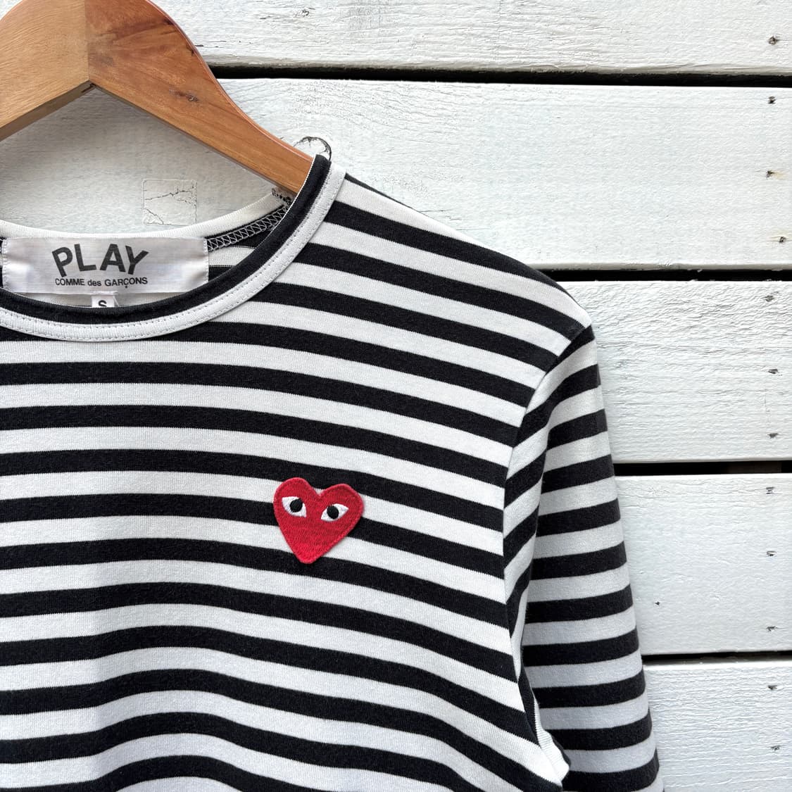 Comme des Garcons 꼼데가르송 스트라이프 롱슬리브 티셔츠 상품이미지4