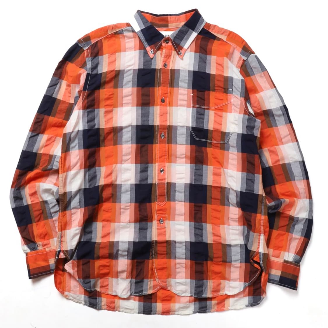 이스트로그 Eastlogue Check Pattern Shirt 상품이미지1