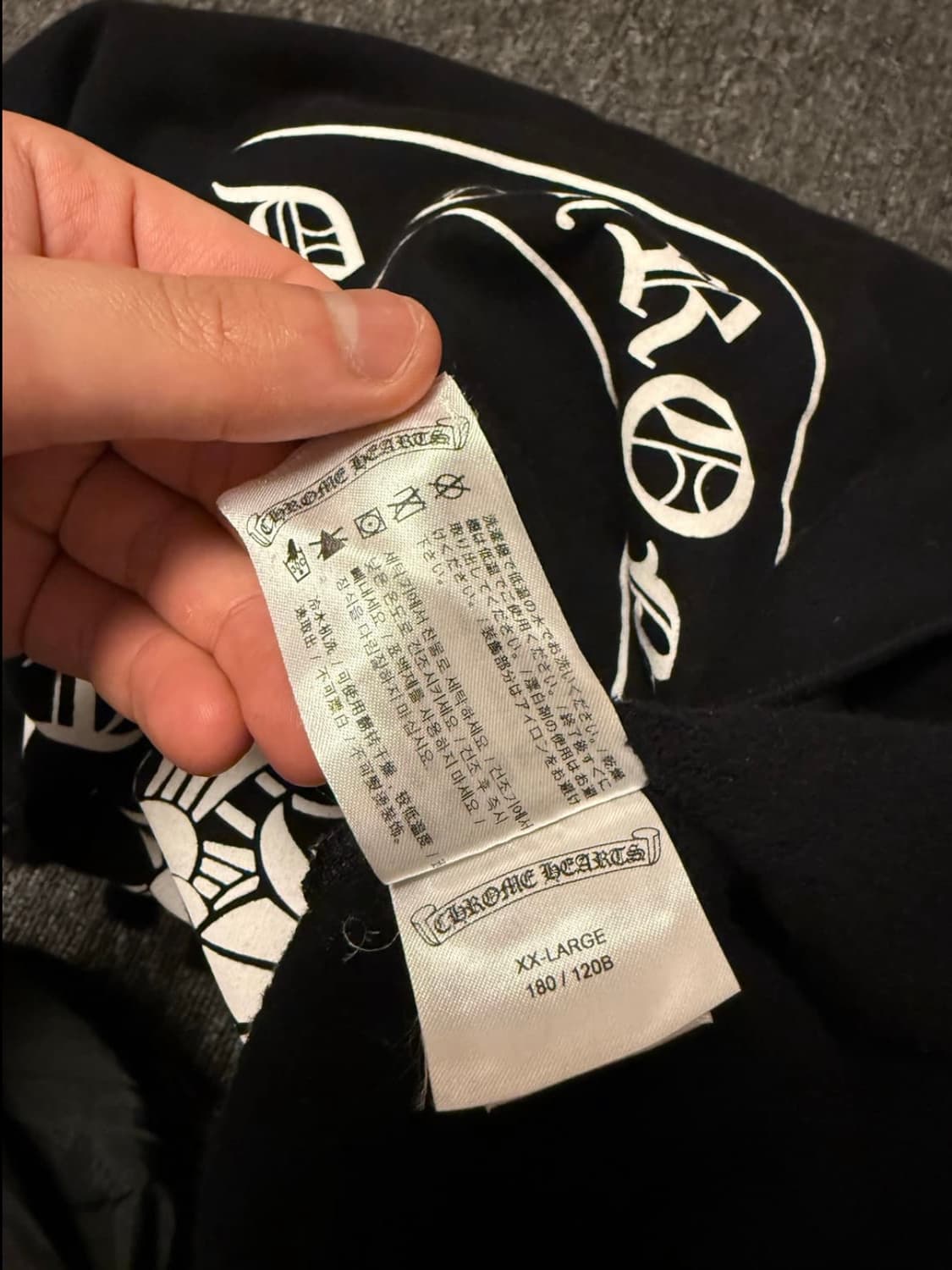 [XXL] 크롬하츠 X 드레이크 러버 보이 후드 마이애미 익스클루시브 상품이미지7