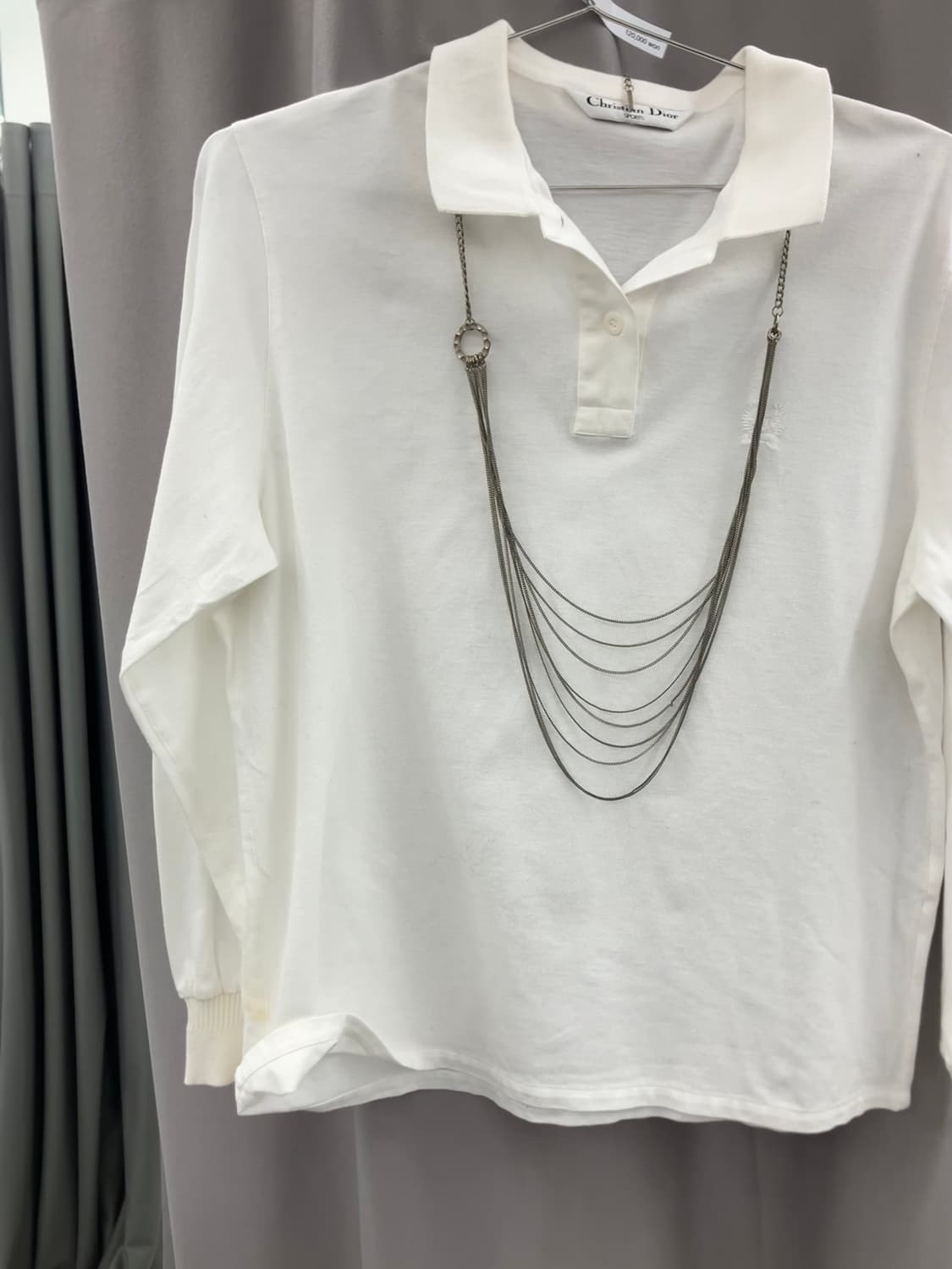 띤 와이드 레이어 목걸이 상품이미지2