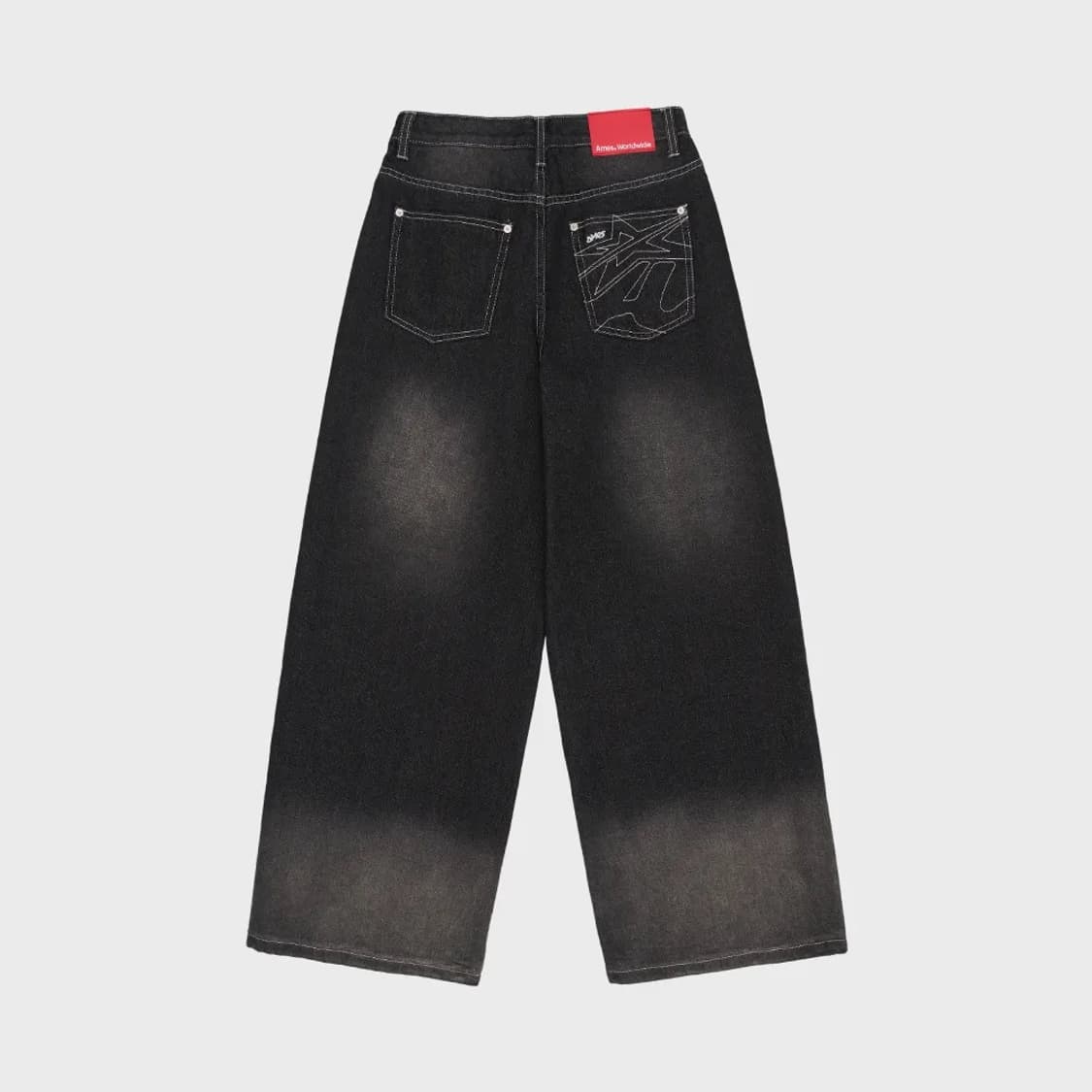 Amesworldwide overfit stitch denim pants 상품이미지2