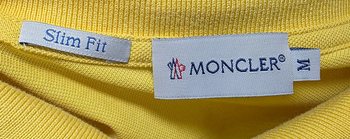 몽클레어 남성 카라 반팔티 슬림M 옐로우 마그리아 폴로반팔 MN09 상품이미지3