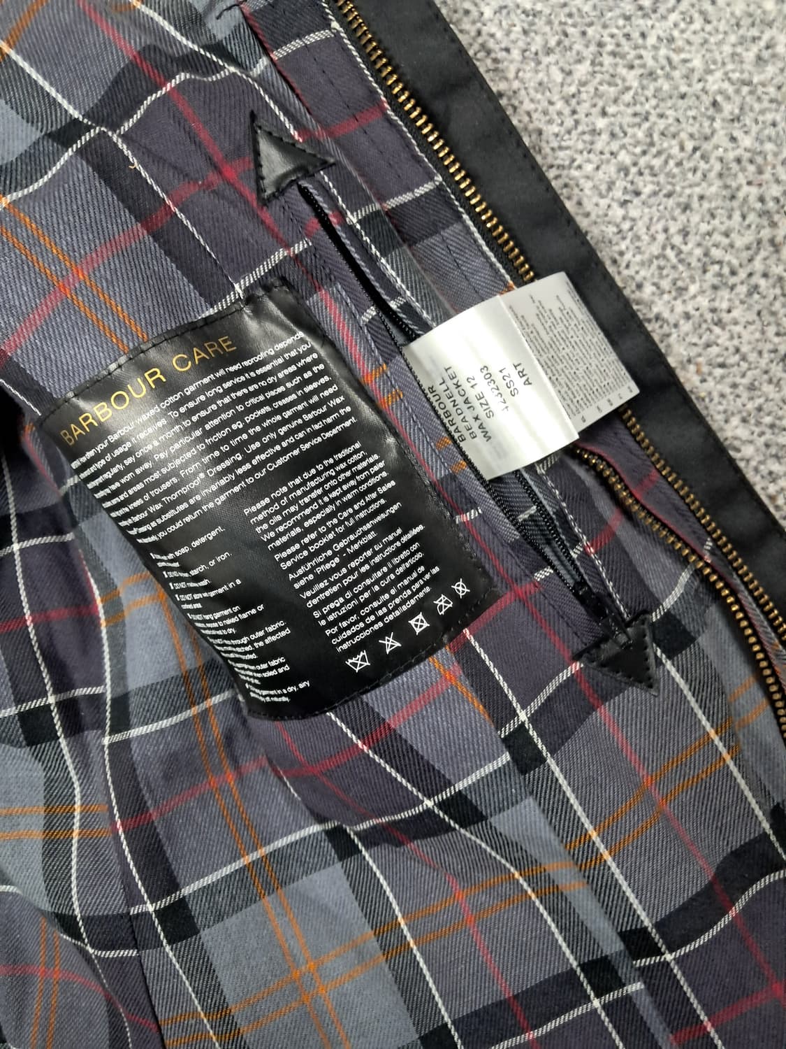 바버왁스자켓 상품이미지3